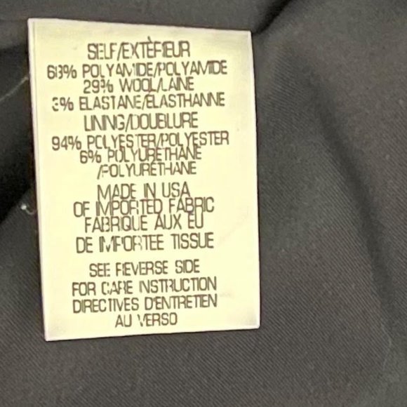 Theory Size 8 Tilura Navy Textured Sleeveless Crewneck Fit and Flare Min… - Picture 6 of 6